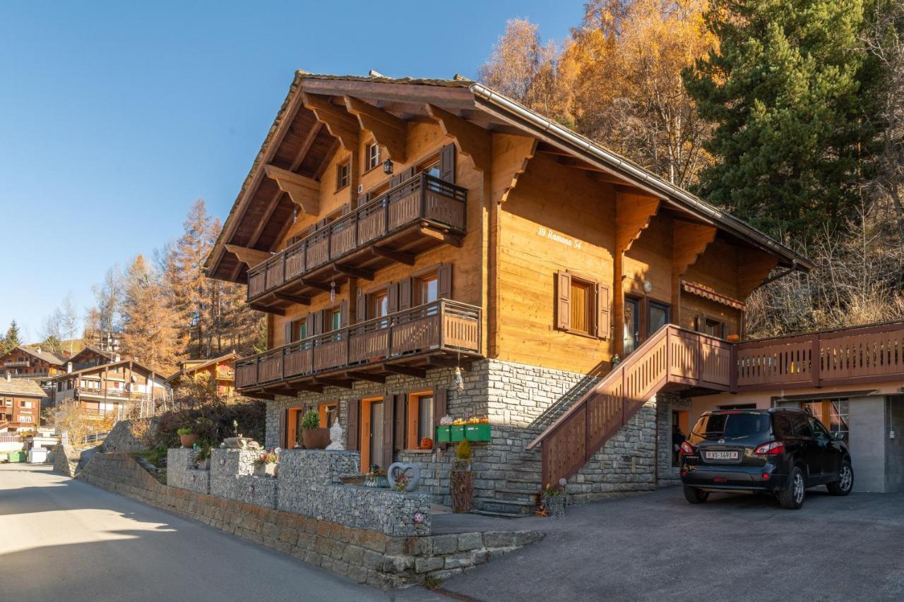 Chalet Ramona Grächen Exteriör bild